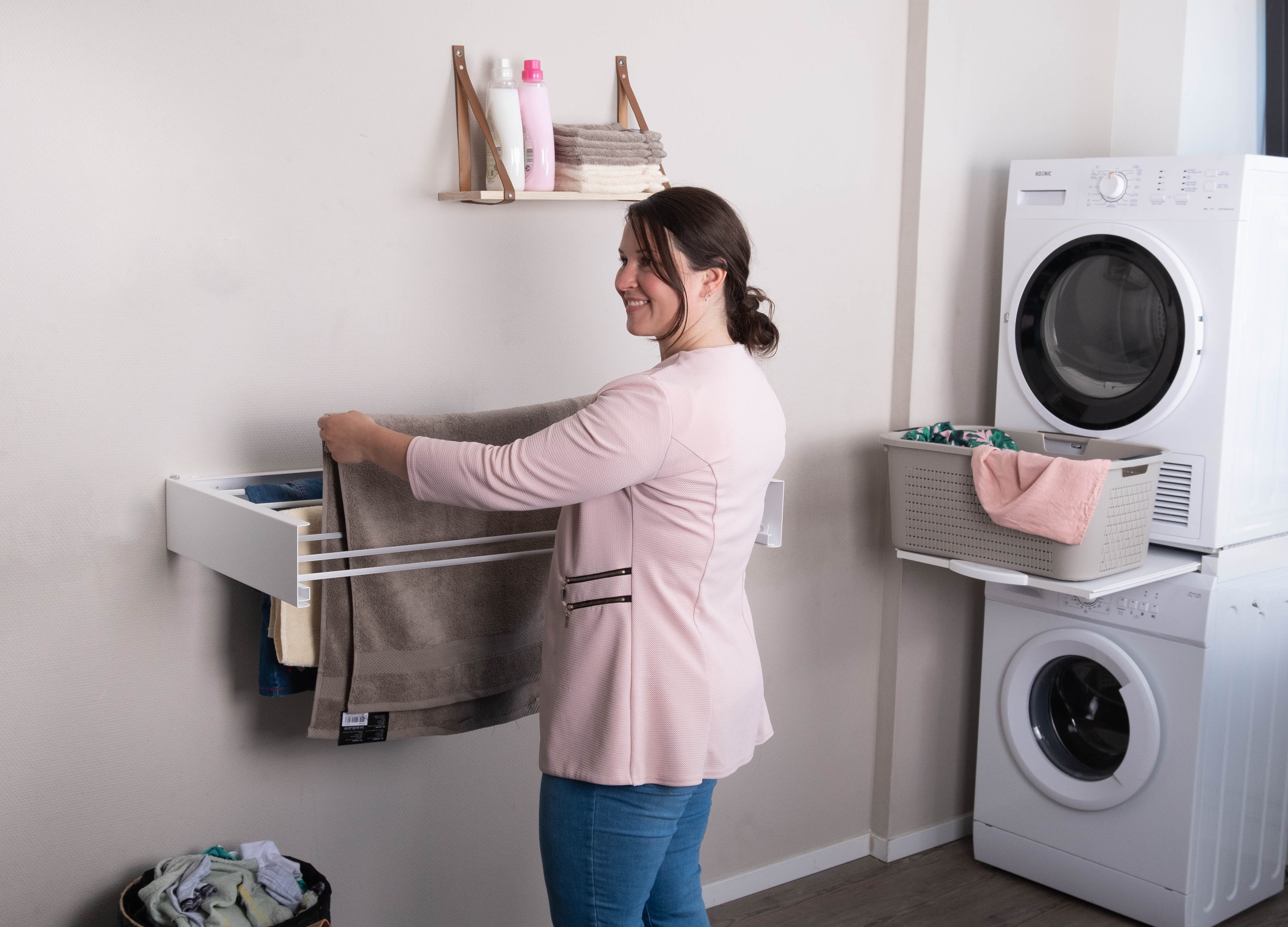 FlexiDry© Inklapbaar Droogrek - Large & Medium